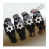 Pulsera cuero Maguen David
