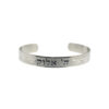 Pulsera acero Shemá Israel