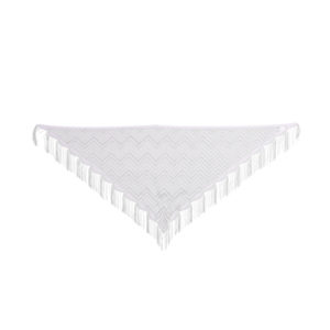 Mantos tejidos para mujer zig zag
