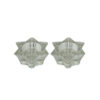 Candelabros Shabat vidrio Maguen brillante