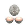 Candelabro nikel Shabat Maguen para viajeros