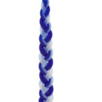 Vela havdalá azul blanca 36 cmts