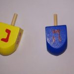 Dreidel Madera Colores