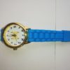 Reloj de pulso en caucho Torah dorado