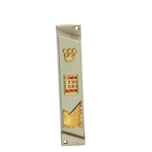 mezuzá Pectoral – Dorado 7 cm