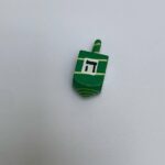 Dreidel madera Verde