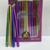 Velas Metalizadas Multicolor Januka Menorah x 45 unidades