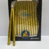 Velas Dorada Metalizadas Januka Menorah x 45 unidades