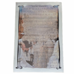 Afiche Shemá Israel Interlineal Hebreo- Fonética- Español 44.5 x 30 ctms.