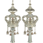 Coronas del Sefer Toráh 32 ctms.